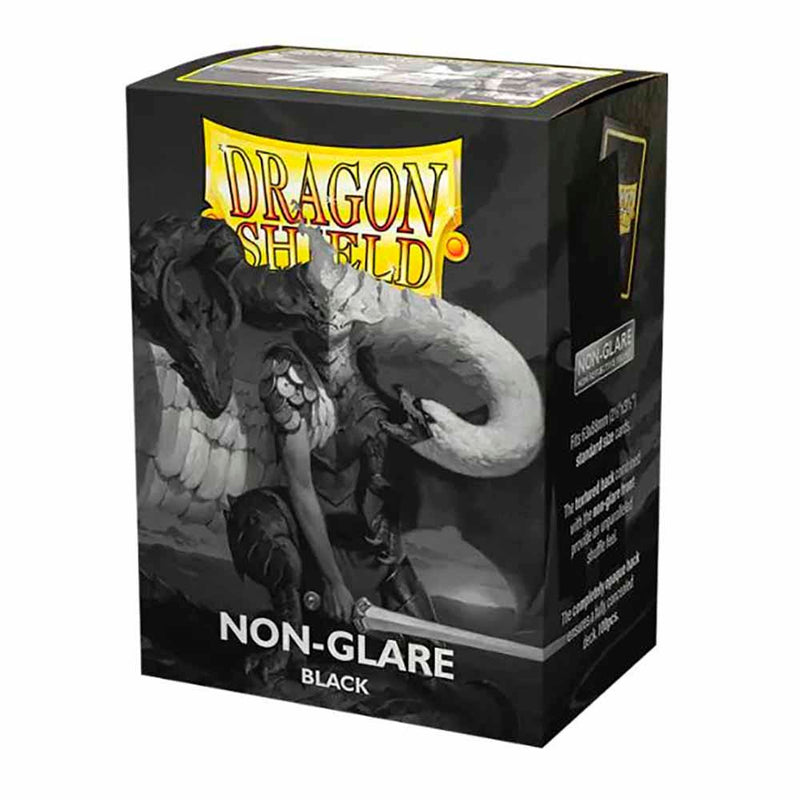 Dragon Shield - Matte Non-Glare Sleeves (100) Black V2
