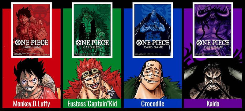 One Piece Card Game Official Sleeves Display Set 1 (Assorted)