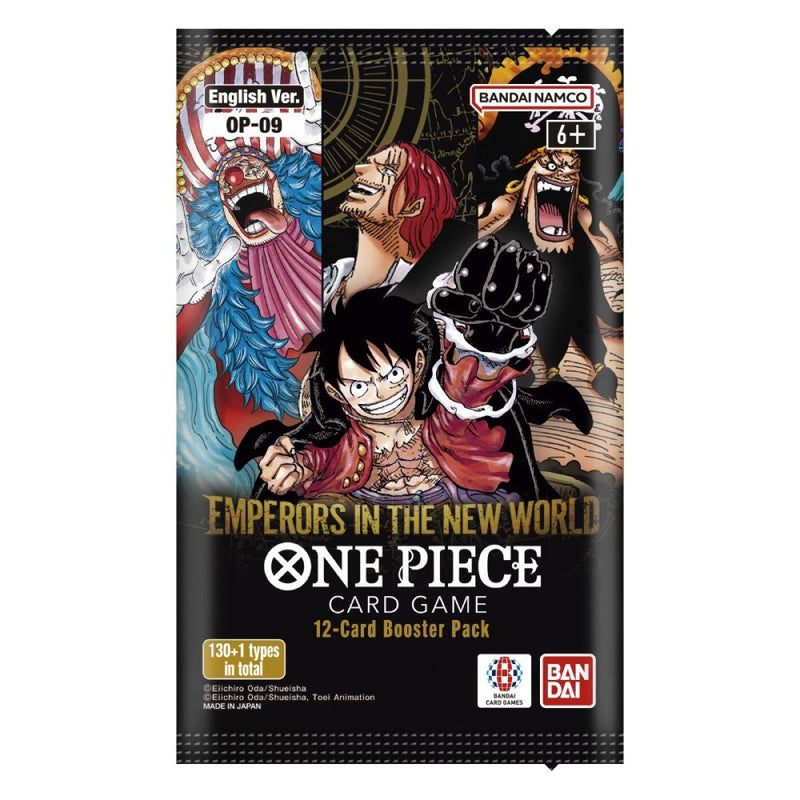 One Piece Card Game: [OP-09] Emperors in the New World Booster (Single)