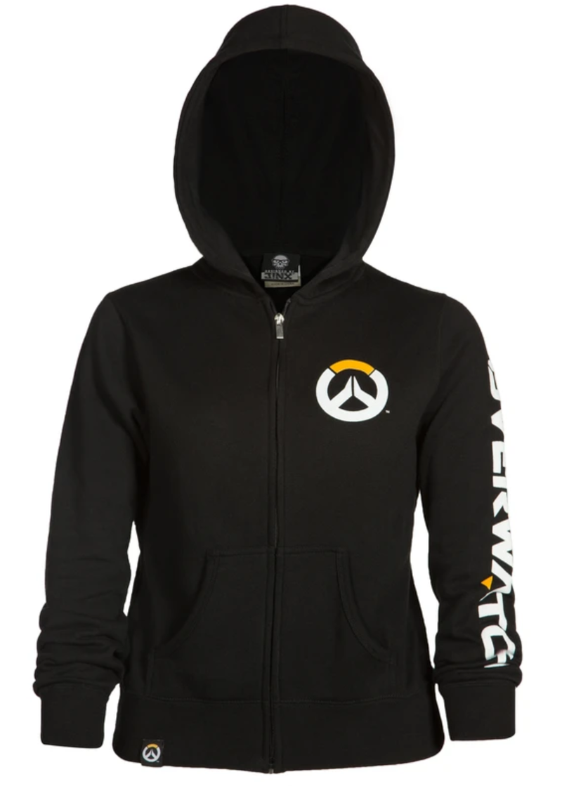 Overwatch Logo Womens Zip-Up Hoodie S
