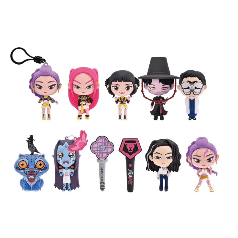 KPop Demon Hunters - 3D PVC Bag Clips Series 2 Blind Bag (Single)