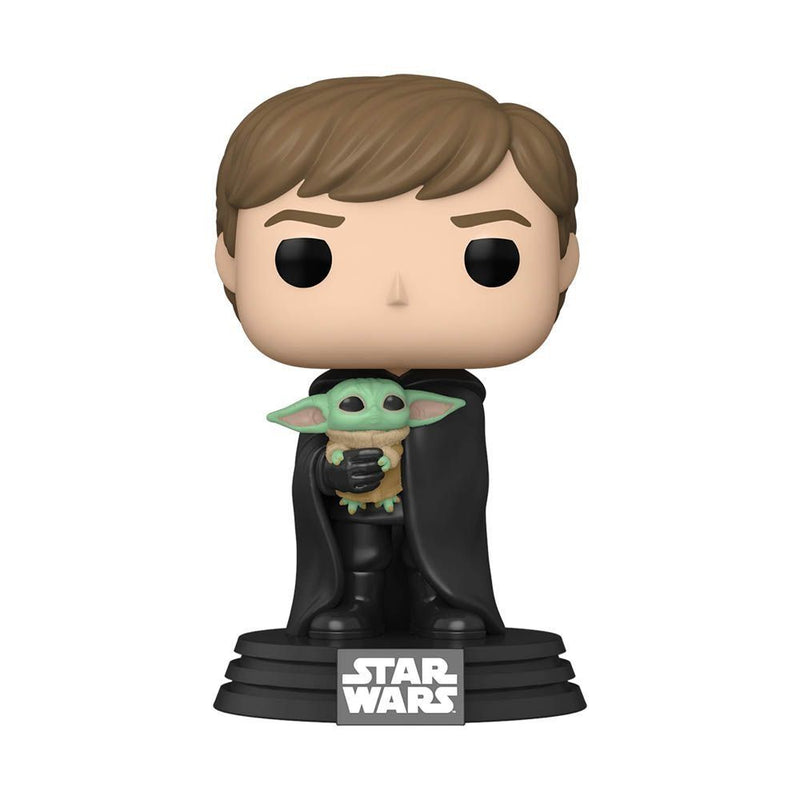 Star Wars: The Mandalorian - Luke with Child Pop! Vinyl Figure