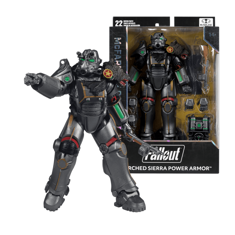 Fallout - Scorched Sierra Power Armor (Fallout New Vegas) 7 inch Action Figure