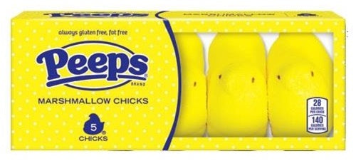 PEEPS®: 5 ct Yellow Marshmallow Chicks