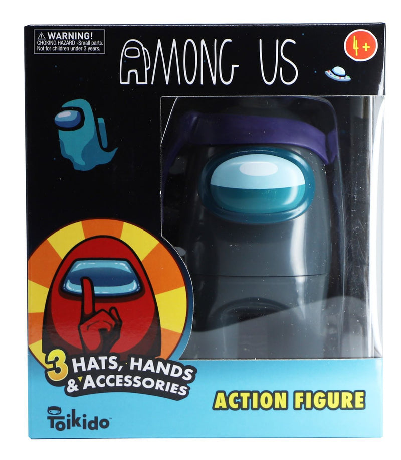 Among Us - Black Crewmate 4.5 Inch Action Figure
