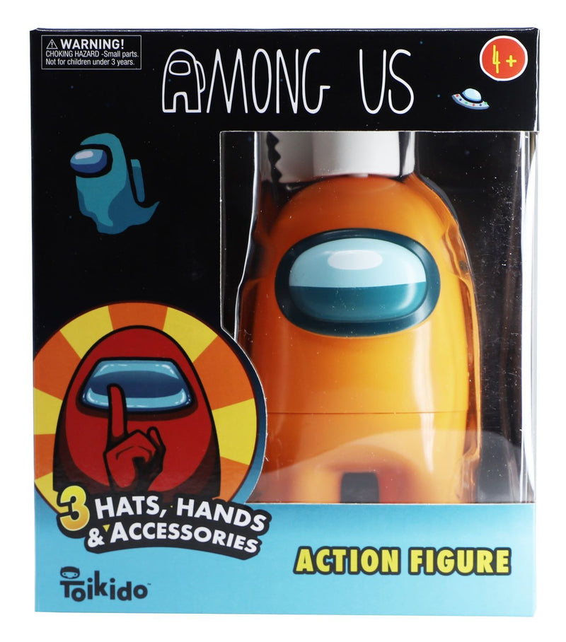 Among Us - Orange Crewmate 4.5 Inch Action Figure