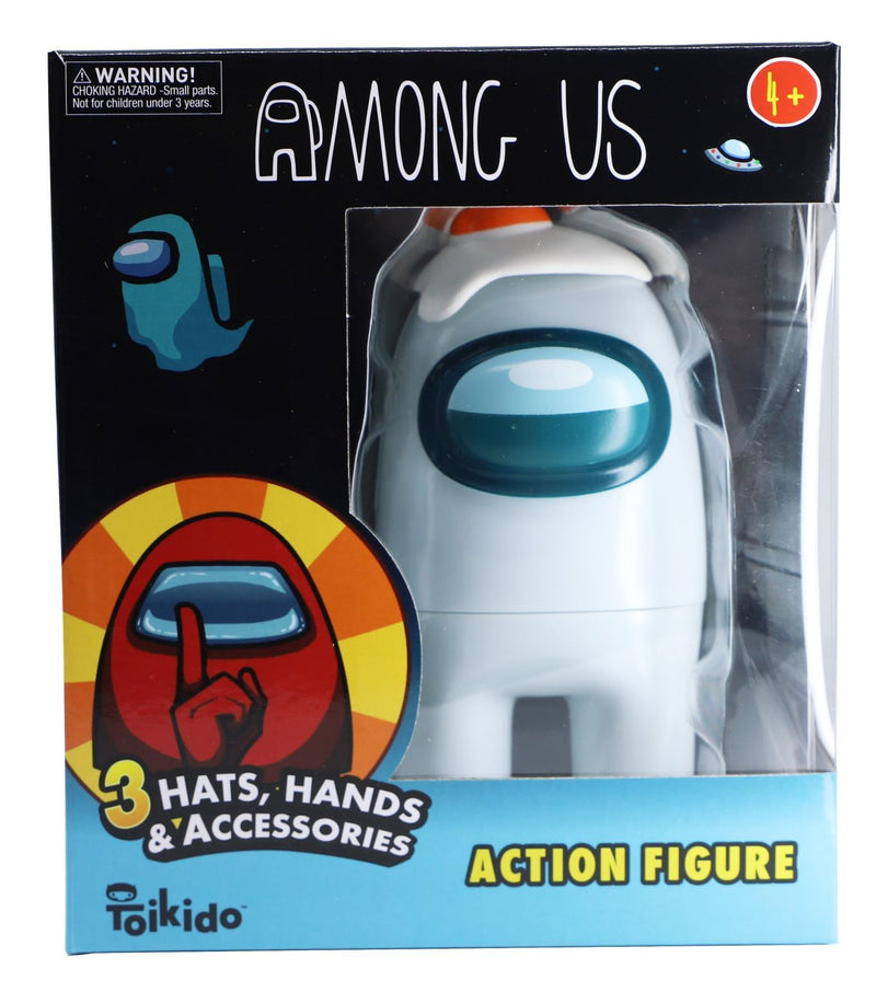 Among Us - White Crewmate 4.5 Inch Action Figure