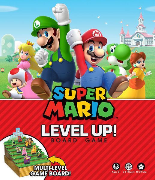 Super Mario: Level Up Board Game