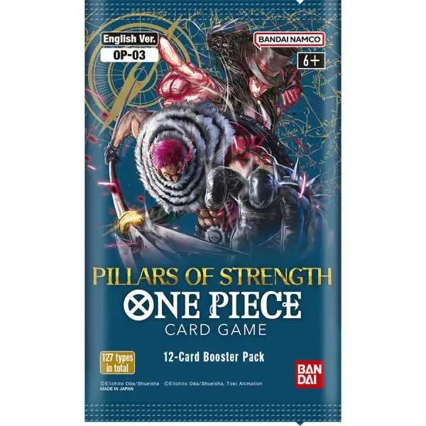 One Piece Card Game Pillars of Strength (OP-03) Booster (Single)