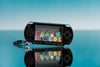 PlayStation PSP (PlayStation Portable) Rattle Acrylic Keychain - Black Version