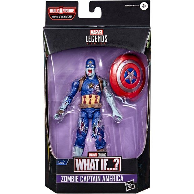 Marvel Legends Series - Zombie Captain America 6 Inch Action Figure