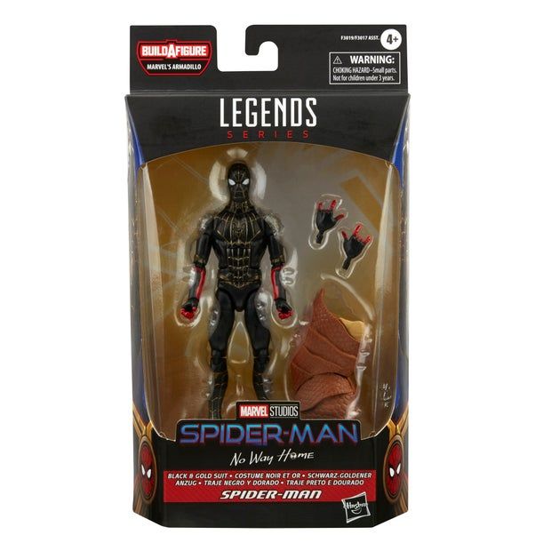 Spider-Man: No Way Home - Marvel Legends Spider-Man Black Suit 6-Inch Action Figure