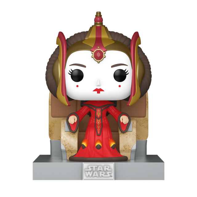 Star Wars Episode I: The Phantom Menace -25th Anniversary Amidala on Throne Pop! Deluxe