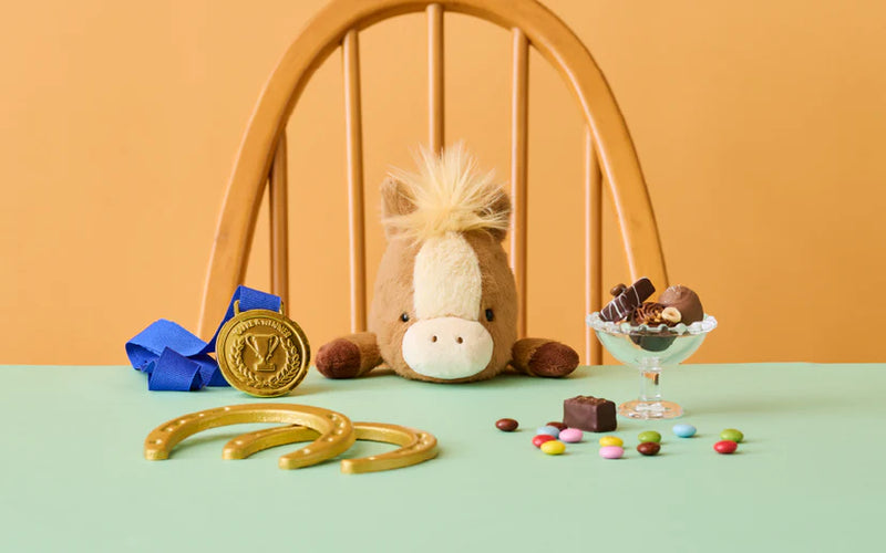 Dreams: Funbaras (Posture Pals) Year of the Horse - Brown Horse 