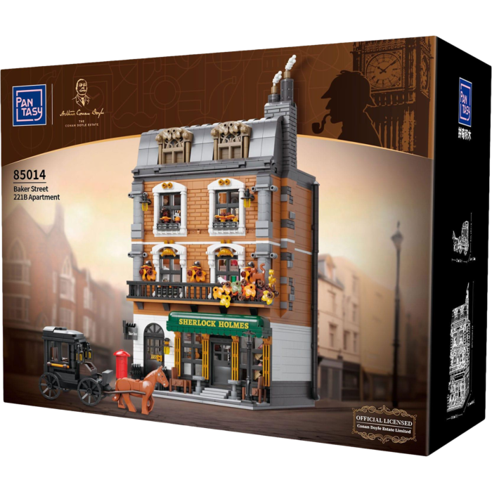 Sherlock Holmes: Baker Street 221B Apartment Brick Kit