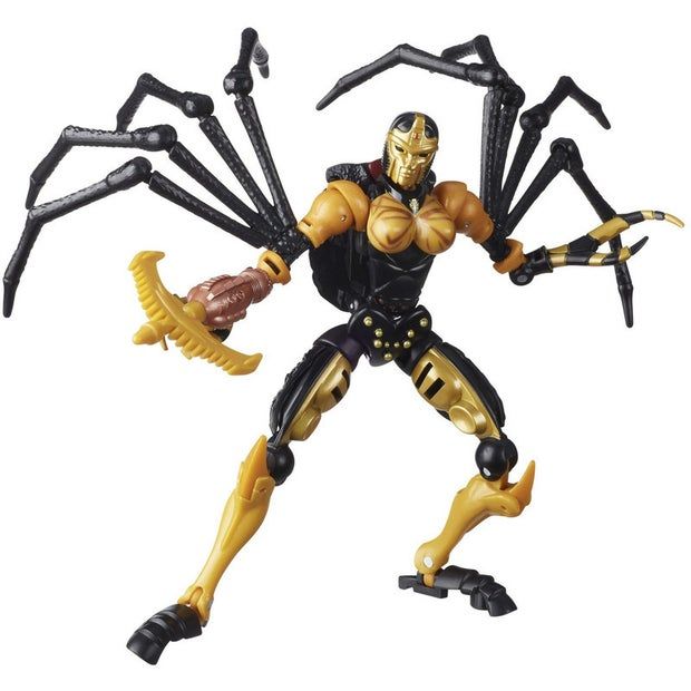 Transformers Generations Kingdom Deluxe Wave 5 Black Arachnia Figure