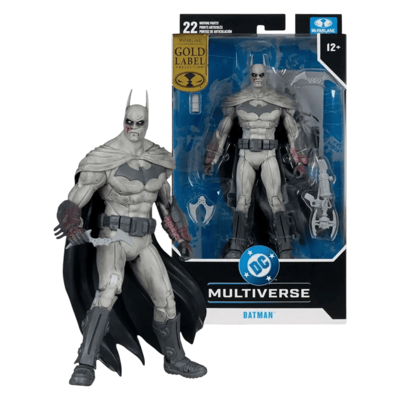 DC Multiverse - Batman (Arkham City) Bloody Gold Label 7 Inch Action Figure