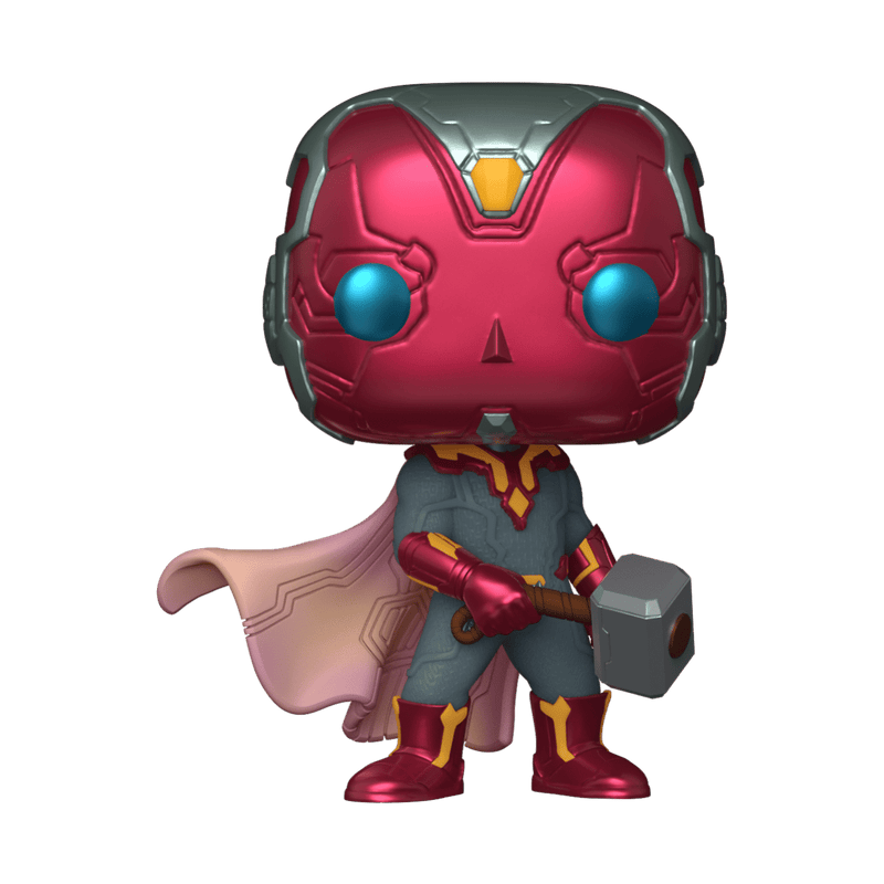 Marvel: Infinity Saga - Vision (with Mjolnir) Pop! Vinyl Figure