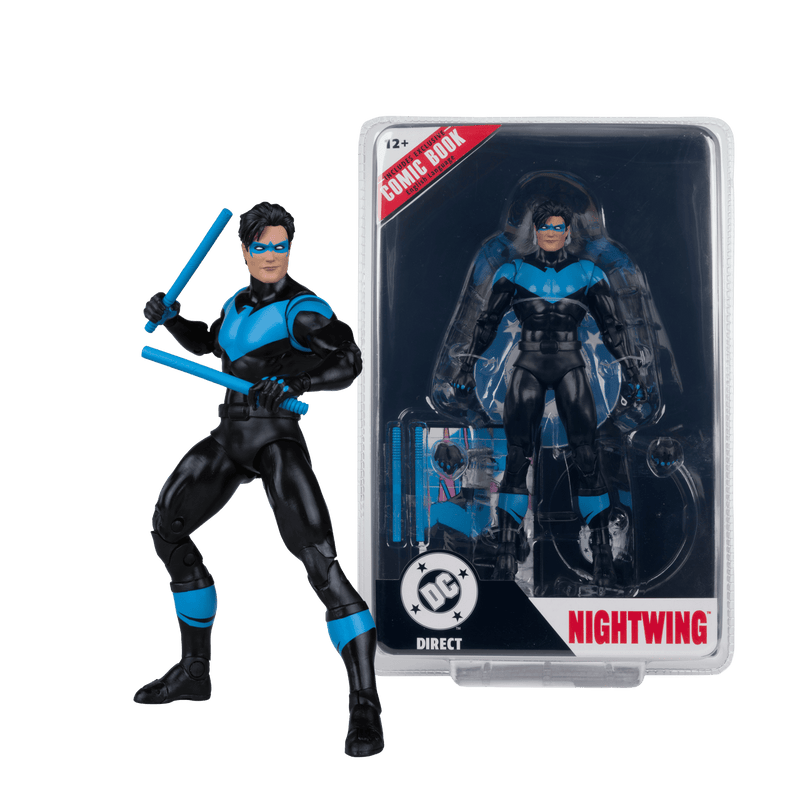 DC Comics - Nightwing (Nightwing #81) Page Punchers 7 Inch Figure with Comic