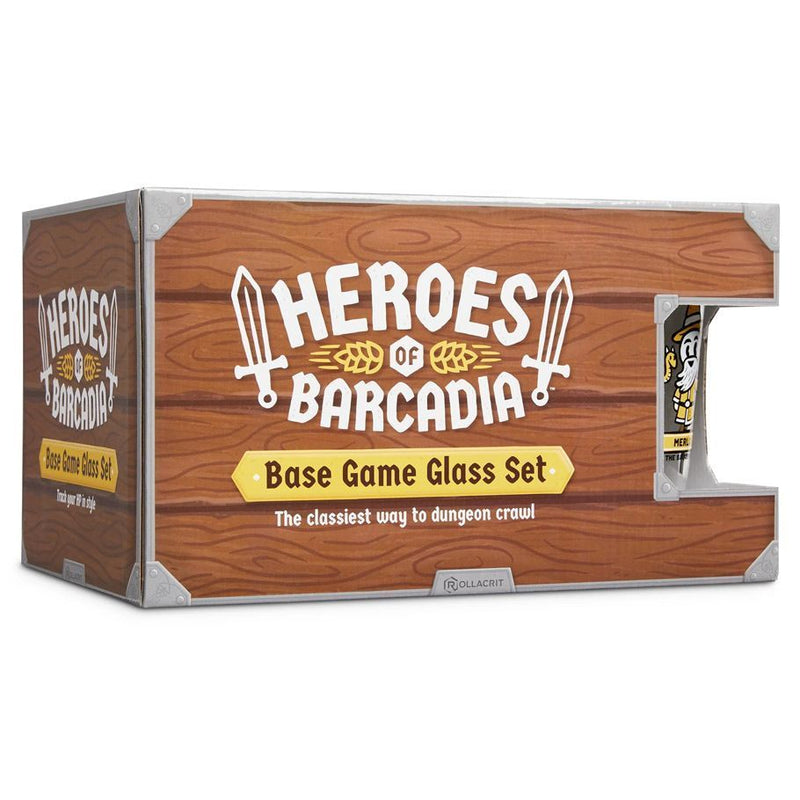 Heroes of Barcadia - Base Game Glass Set