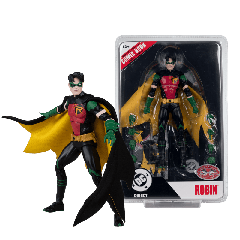 DC Comics - Robin Tim Drake (Nightwing #81) Page Punchers 7 Inch Figure with Comic