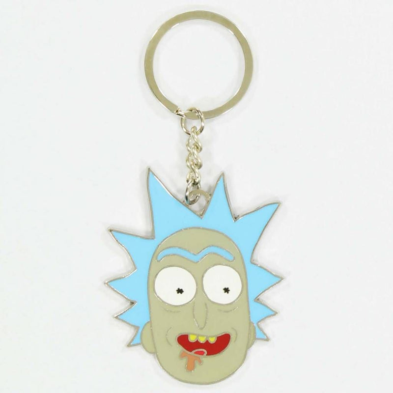 Rick & Morty - Rick Metal Keychain