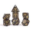 Sirius Dice - D&D Adventure Dice - Rogue - Black