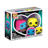 The Nightmare Before Christmas - Jack & Sally Black Light (US Exclusive) Pocket Pop! Keychain 2 Pack