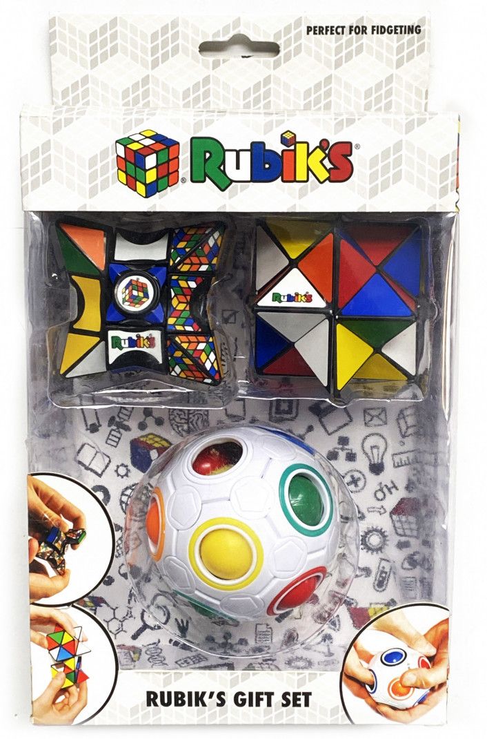 Rubiks Gift Set (Includes Rainbow Ball, Magic Star and Magic Star Spinner)