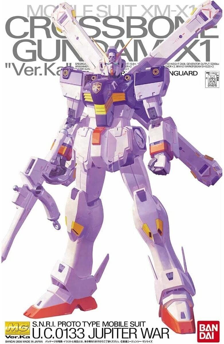 MG 1/100 Crossbone Gundam X-1 Ver.Ka Model Kit