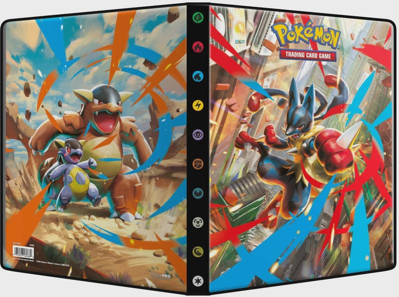 Pokémon: Lucario & Kangaskhan 9-Pocket Portfolio (Mega Evolution)