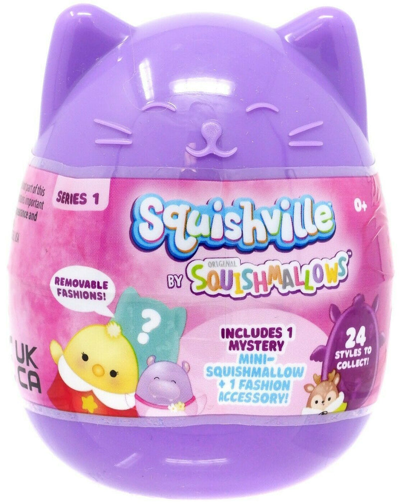 Squishmallows - Squishville Mystery Mini Plush Capsule Series 1 (Single)