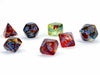 Chessex - Nebula Primary/Blue Luminary 7-Die Set