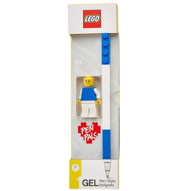 LEGO - Blue Gel Pen with Minifigure