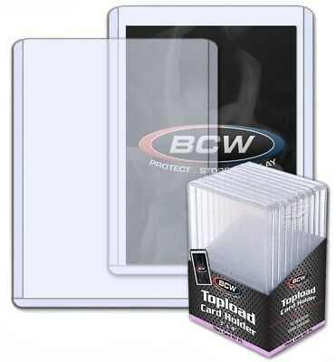 BCW Topload Holder 3 X 4 X 5 (197pt) Pack of 10