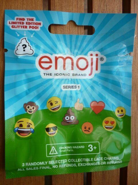 EMOJI - SHOE LACE CHARM CDU