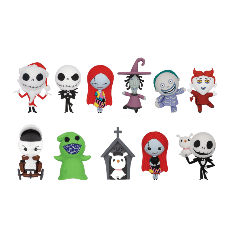 The Nightmare before Christmas - 3D PVC Foam Bag Clips Series 4 Blind Bag (Single)