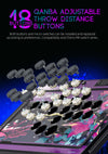Qanba Sapphire Arcade Controller Street Fighter Juri PS5/PS4/PC