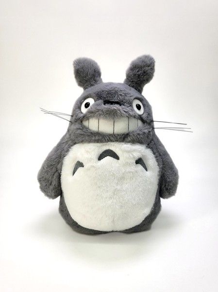 Studio Ghibli Funwari Plush: My Neighbor Totoro - Totoro Grey Smiling (S)
