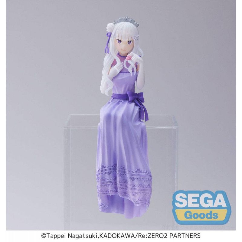 Re:ZERO Starting Life in Another World Lost in Memories PM Perching Figure Emilia Dressed Up Party