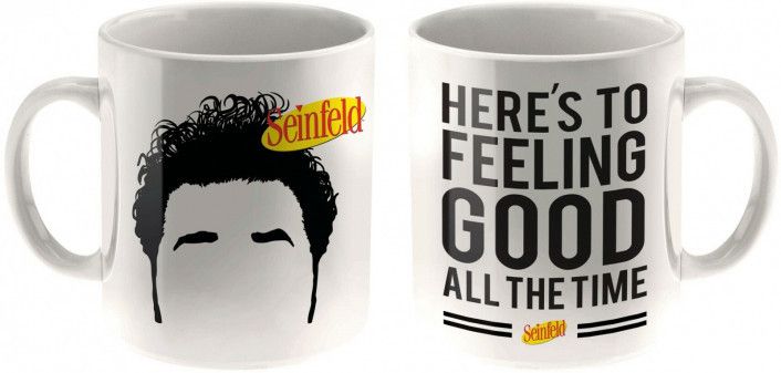 Seinfeld - Kramer Heres to Feeling Good All the Time 20oz Coffee Mug