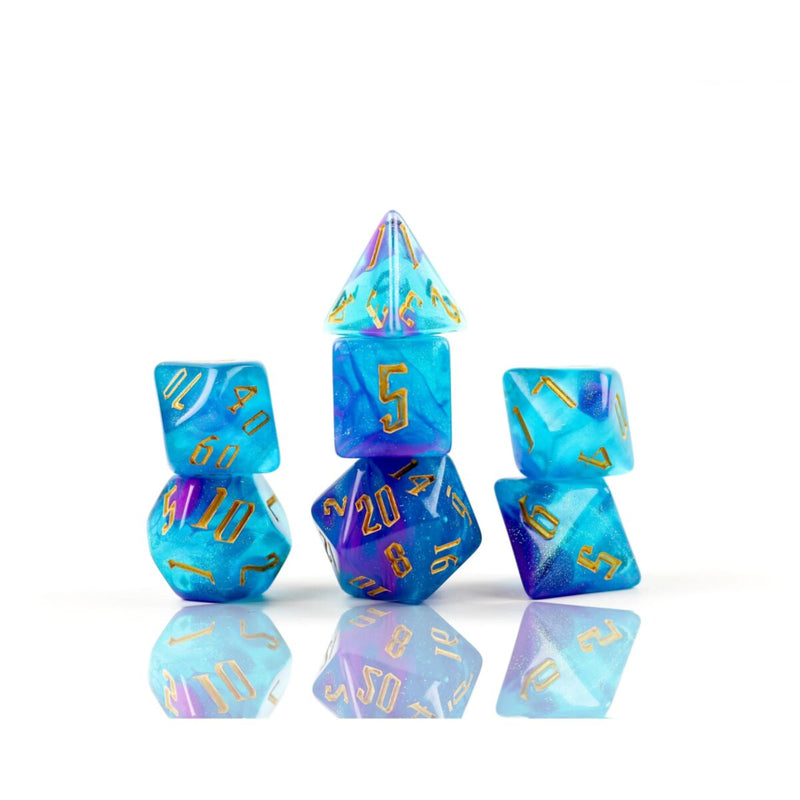 Sirius Dice – Dice Set – Cerulean Nebula