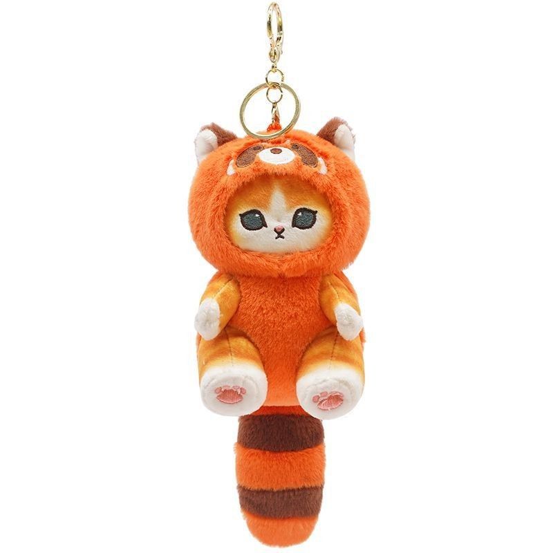 Mofusand: Forest Friends Plush Keychain - Red Panda