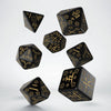 QW - Japanese Dice Set: Deep Night Firefly