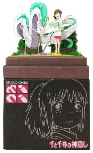 Spirited Away - Nigihayami Kohakunush & Chihiro Studio Ghibli Miniatuart Kit