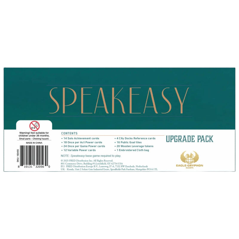 Speakeasy: Upgrade Pack