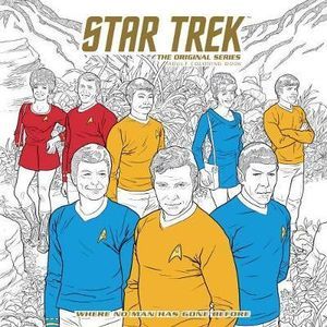 STAR TREK ORIGINAL SERIES ADULT COLORING BOOK TP VOL 02