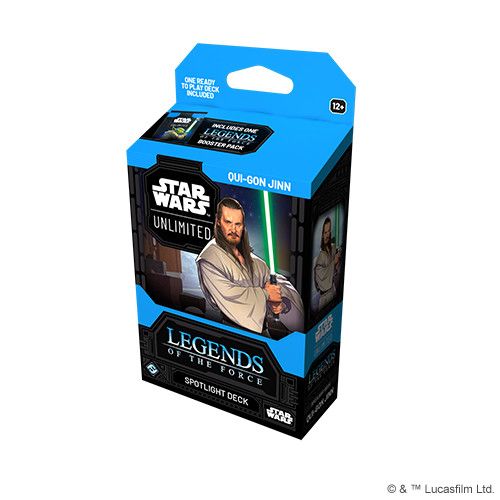Star Wars Unlimited - Legends of the Force Spotlight Deck (Qui-gon Jinn)