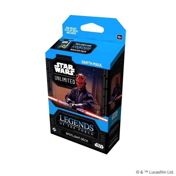 Star Wars Unlimited - Legends of the Force Spotlight Deck (Darth Maul)