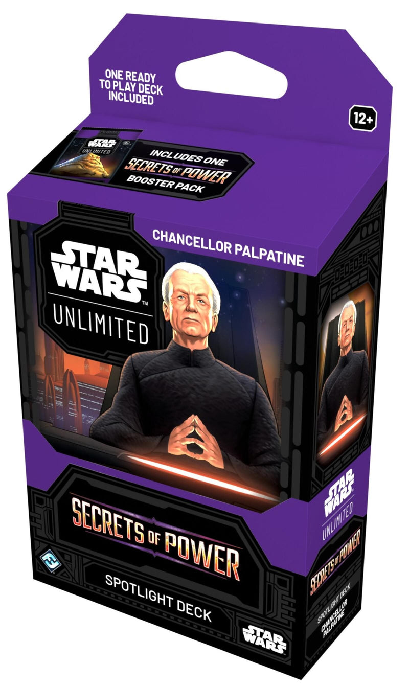 Star Wars Unlimited - Secrets of Power Spotlight Deck (Chancellor Palpatine)